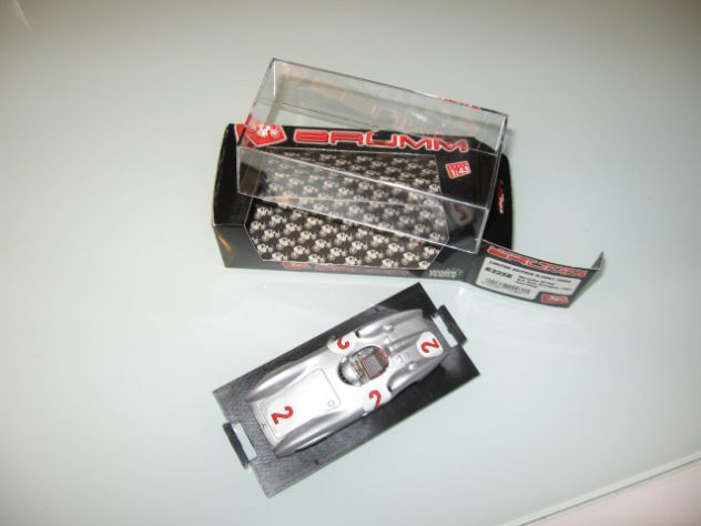 MERCEDES W196C GP.GRAN BRETAGNA 1954 BRUMM EDIZIONE LIMITATA  NUOVO!!!!! - Foto 3