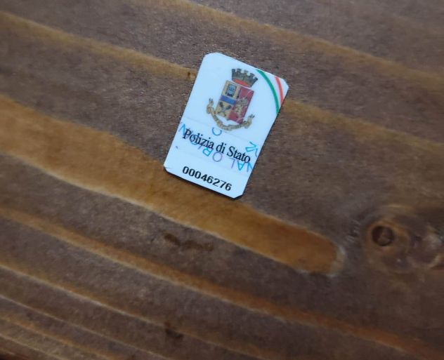 POLIZIA di STATO PORTA CALENDARIO SQUADRA MOBILE ARALDICO QUESTURA COMMISSARIATO - Foto 6
