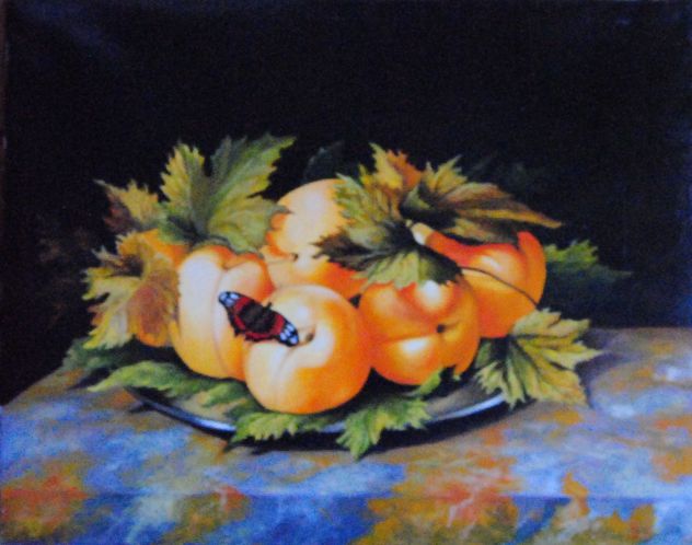 Dipinto "Piatto con frutta"