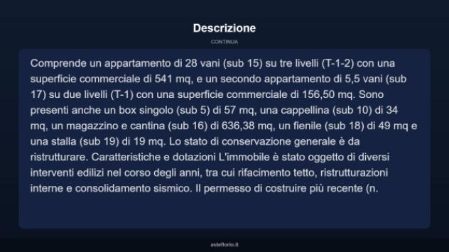 Immobile in asta di 697 m² in vendita a Muccia - Foto 4