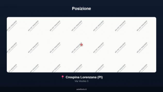 Immobile in asta di 509 m² con più di 5 locali in vendita a Crespina e Lorenzana - Foto 2