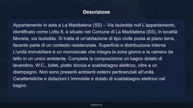 Immobile in asta di 30 m² in vendita a La Maddalena - Foto 15