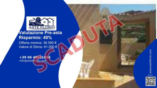 Immobile in asta di 39 m² in vendita a Trinità d'Agultu e Vignola