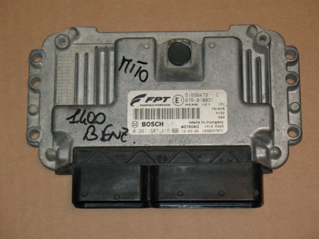 51896479 ECU MITO DOBLO 1.4 ME7.9.10 0261S07415 67R010031 67R-010031