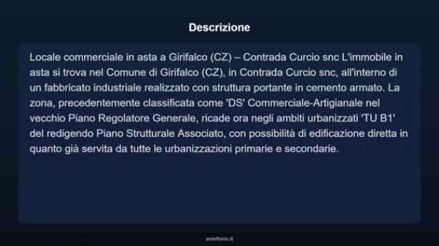 Immobile in asta di 781 m² in vendita a Girifalco - Foto 7
