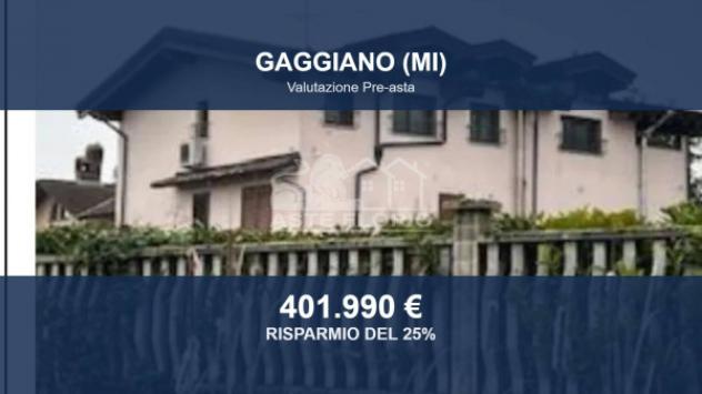 Immobile in asta di 357 m², box auto doppio in vendita a Gaggiano