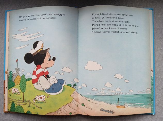 "Topolino a Lilliput", Mondadori prima Ed. 1976. - Foto 5