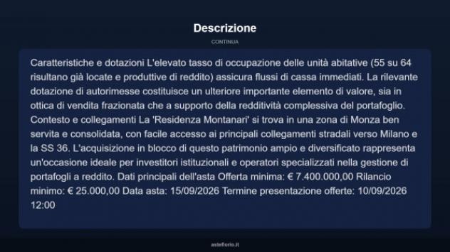 Immobile in asta di 5000 m² in vendita a Monza - Foto 5