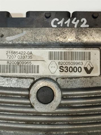 CENTRALINA MOTORE RENAULT Scenic Serie 21585422-0A 8200509963 K4M782 benzina 1598 (0309) - Foto 2