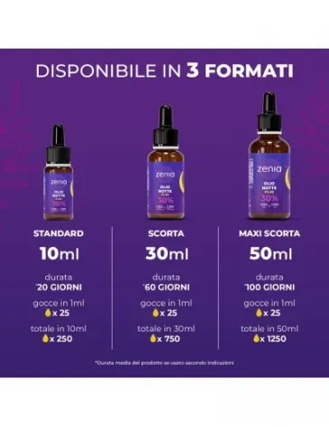 Zenia Olio Notte Plus CBN+CBD - Foto 8