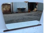 Specchio con ottone centrale