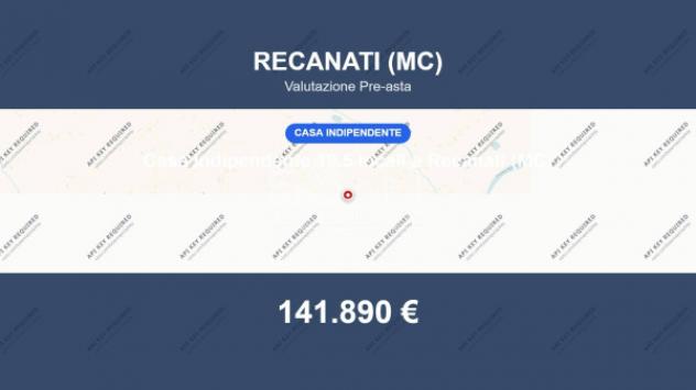 Immobile in asta di 1500 m² con più di 5 locali in vendita a Recanati