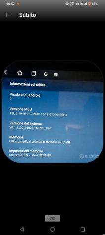 autoradio android 9 touchscreen per Nissan qasj10 - Foto 2