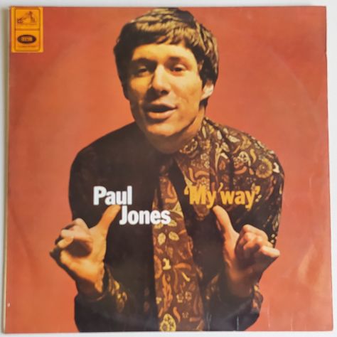 PAUL JONES -My Way- Edizioni EMI Italy- LP 1966