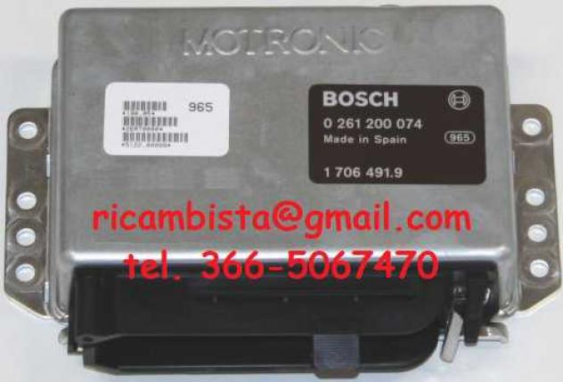 0261200074 BMW E28 525 centralina motore Motronic