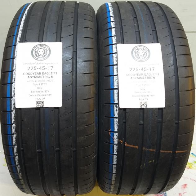 2 GOMME 225 45 17 GOODYEAR A70520