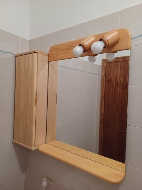 Specchio bagno con pensile+ accessori - Foto 3