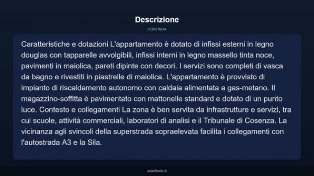 Immobile in asta di 176 m² in vendita a Cosenza - Foto 17