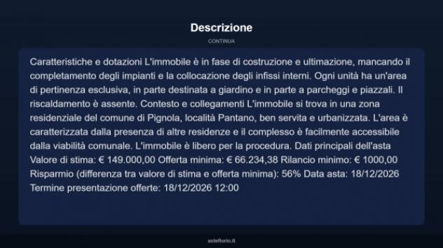 Immobile in asta di 280 m², box auto in vendita a Pignola - Foto 10