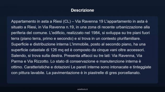 Immobile in asta di 126 m² in vendita a Riesi - Foto 4