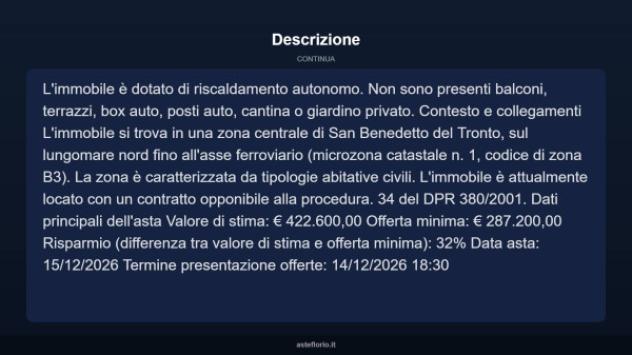 Immobile in asta di 120 m² in vendita a San Benedetto del Tronto - Foto 5