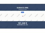 Immobile in asta di 135 m² con più di 5 locali in vendita a Subiaco