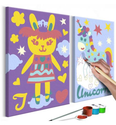 Quadro Fai Da Te Per Bambini N. 13 Arredalacasa Spedizione Gratis