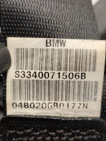 CINTURA DI SICUREZZA POSTERIORE DX BMW X3 1° Serie S3340071506B M57N306D2 (0410) - Foto 3