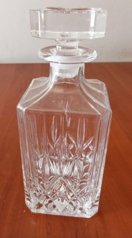 Bottiglia Per Liquori In Cristallo Vintage Anni 80 - Foto 3