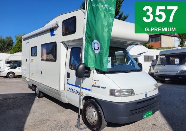 CAMPER ELNAGH BIG DUCATO MANSARDATO 7 POSTI LETTI CASTELLO DOPPIA DINETTE GENERALI