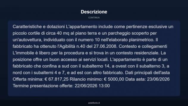 Immobile in asta di 117 m² in vendita a Iglesias - Foto 4