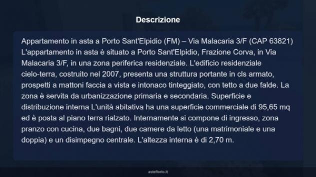 Immobile in asta di 95 m² in vendita a Porto Sant'Elpidio - Foto 13