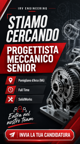 Progettista Meccanico Senior – SolidWorks