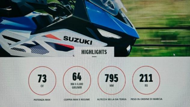 SUZUKI SV-7GX NUOVA GX 7 ABS EURO 5 + rif. 23961328 - Foto 9