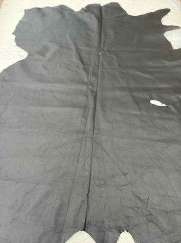 Pelle di vitello nera per Artigianato – MG1 - Foto 2