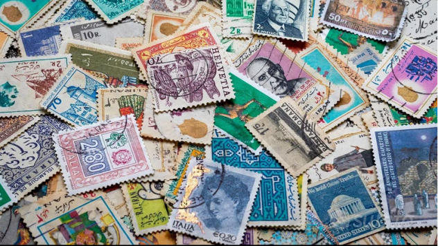 Collezione francobolli e monete varie