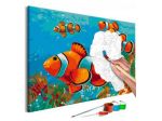 Quadro Fai Da Te 60x40 Cm. Animali N. 4 Arredalacasa Spedizione Gratis