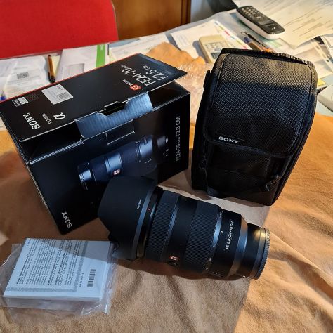 Sony FE 24-70mm f.2,8 GM nuovo usato un paio di volte come test