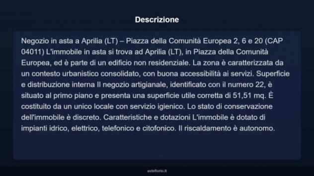 Immobile in asta di 51 m² in vendita a Aprilia - Foto 3