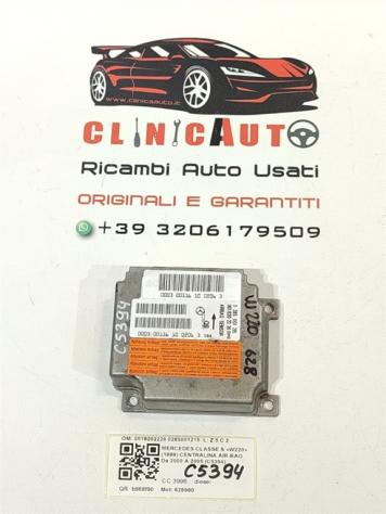 CENTRALINA AIRBAG MERCEDES Classe S W220 4° Serie 0018202226 0285001215 628960 (9905)
