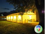 Tendoni per feste telo Crystal trasparente modulari