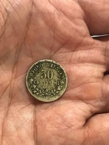 50 centesimi del 1867 - Foto 4