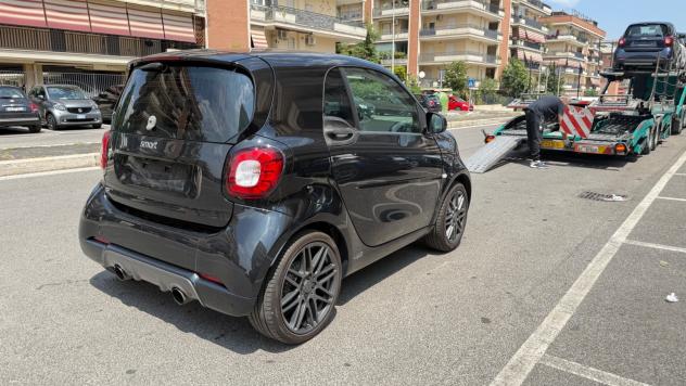 Smart ForTwo BRABUS 0.9 Turbo twinamic parisblue Xclusive LED NAVI KAMERA JBL PACK SPORT PDC PELLE INTROVABILE - Foto 6