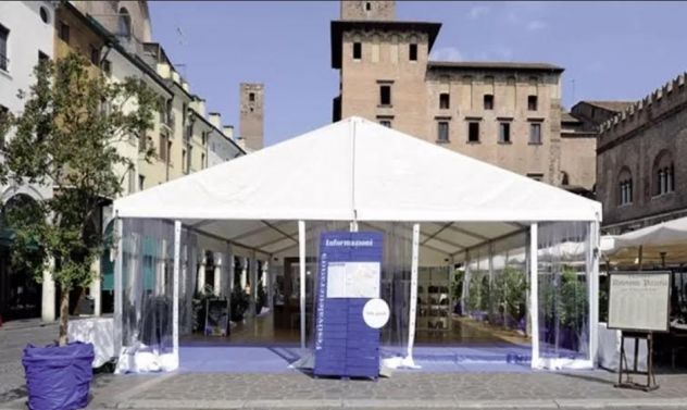 Noleggio affitto Wedding Crystal Pagode Gazebo 6mx6m Matrimoni Roma e Italia - Foto 5
