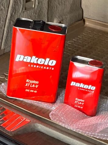 5 litri Pakelo olio motore 100% sintetico basi PAO - Foto 3