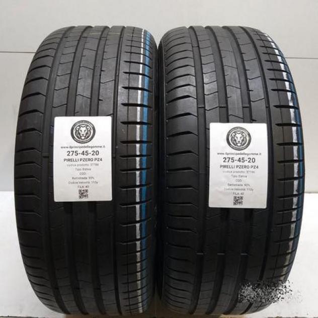 2 gomme 275 45 20 pirelli a37786