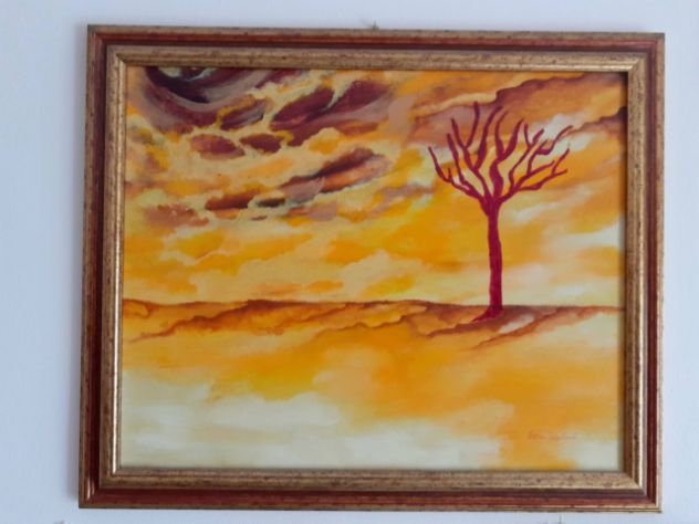 Quadro "Albero rosso " - Foto 2