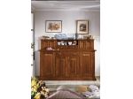 Mobili Ancona Arte Povera In Legno Credenza + Piattaia cod910 fabbrica