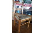 SEDIE IN LEGNO IMPAGLIATE