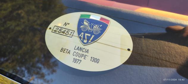 LANCIA BETA Coup1.300 (ASI TARGA ORO) STUPENDA - Foto 2